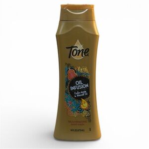 TONE Oil Infusion Exotic Argan & Marula Oil Body Wash  16 oz NEW